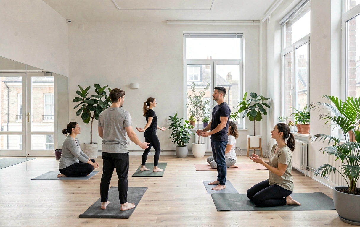 Studio belső és hangulat